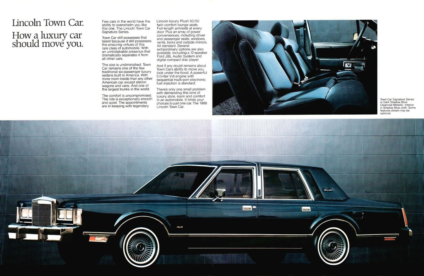 1987 Lincoln Brochure Page 2
